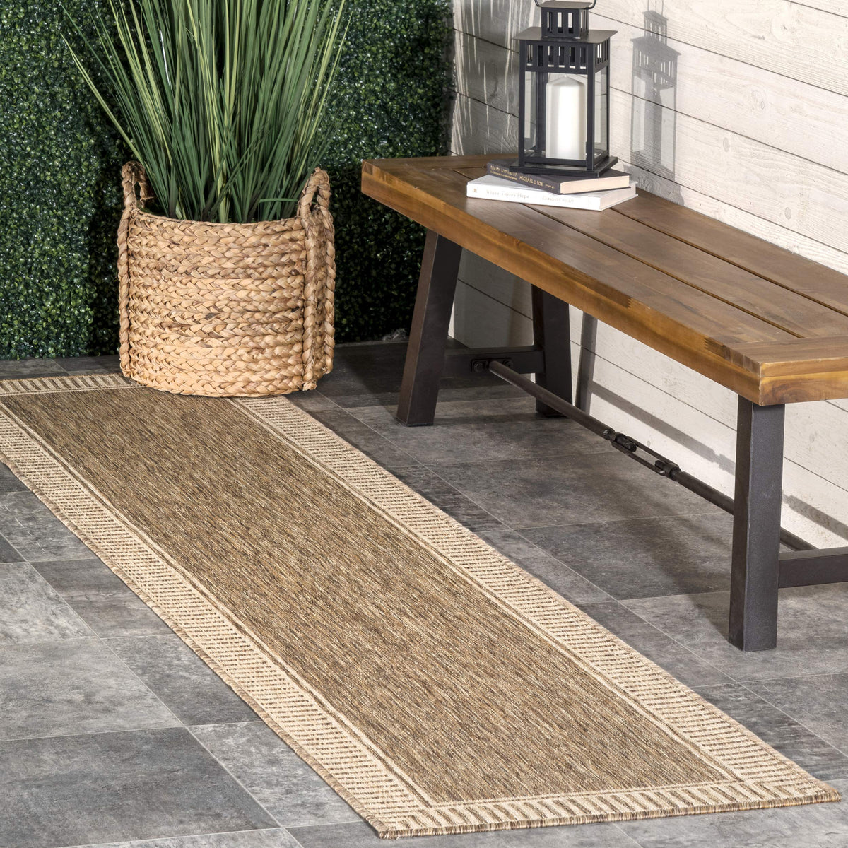 nuLOOM Asha stain-resistant surface supports quick cleanups after spills.