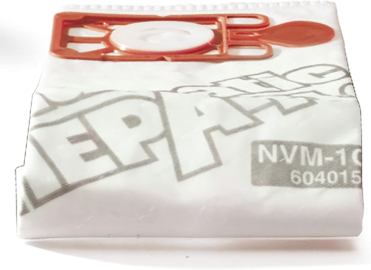 Numatic NVM-1CH HepaFlo bag for Hetty ensures efficient filtration during cleaning.