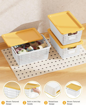 NUMIFUN bin interior is waterproof and easy to wipe clean.