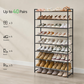 Nunsino anti-tip kit included for stable placement on uneven floors.