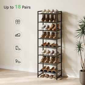 Nunsino space-saving design helps maximize closet space.