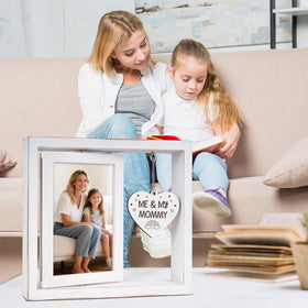 Nuowagify plexiglass cover protects photos with clarity and durability