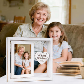 Nuowagify plexiglass cover frame with clear, durable protection.