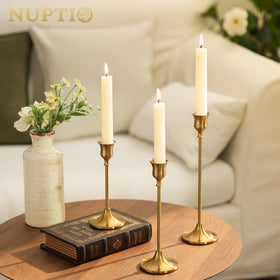 NUPTIO palladium-coated finish resists corrosion and keeps bright surface.