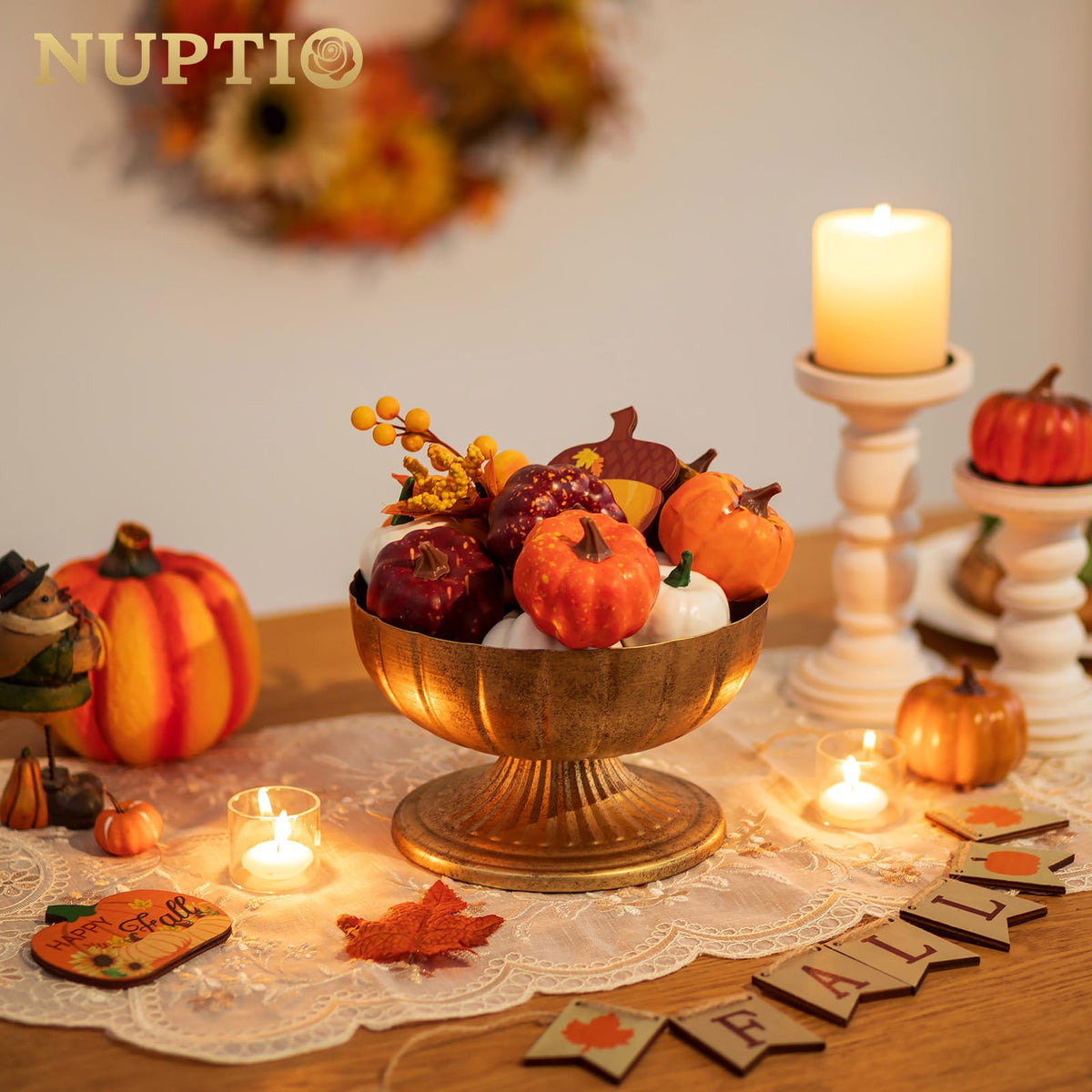 NUPTIO assembled vase showing tool-free setup and secure fit