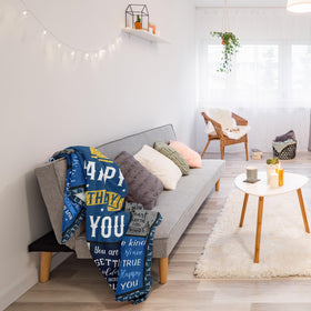 Nuritus cozy couch-relax blanket for lounging and movie nights