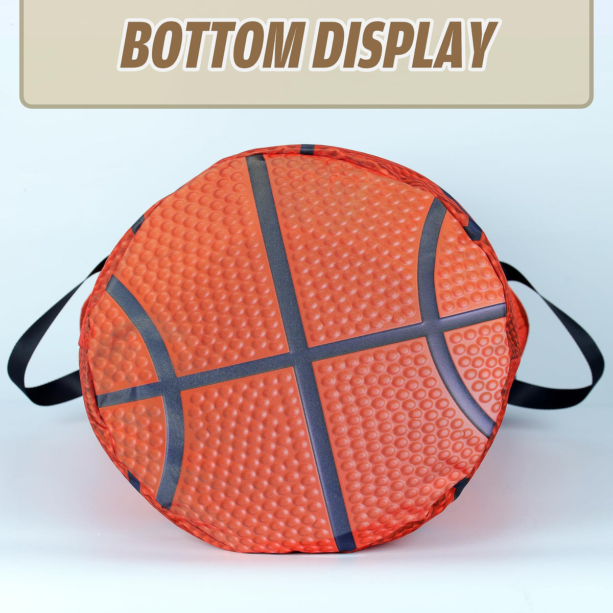 Nutainla laundry basket with sturdy side handles for easy carrying
