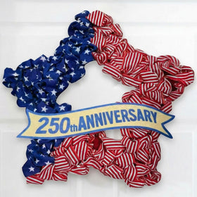 Nutikas 4th of July wreath for front door adds festive curb appeal