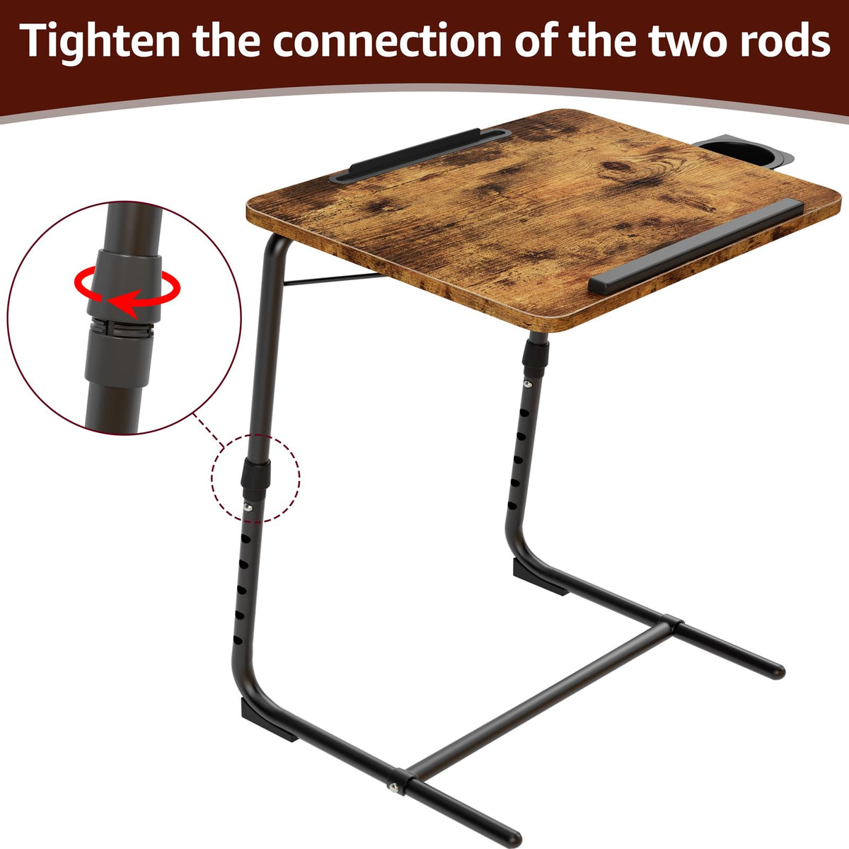 NUTIKAS patent-approved TV tray design signals trusted quality.