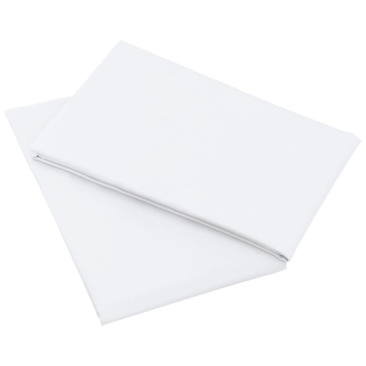 Nuzzle white pillowcase delivers clean, crisp look to any bedding set.
