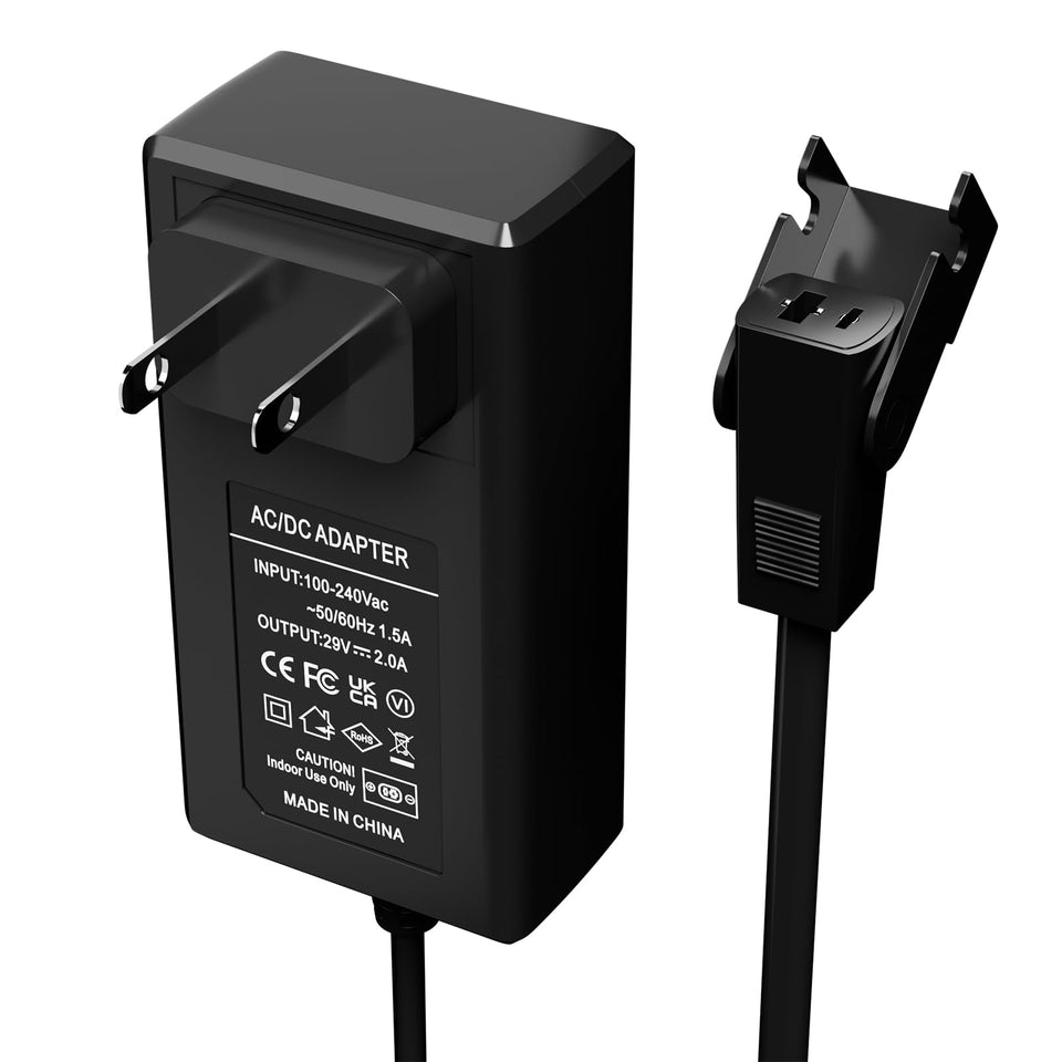 NVMW recliner power supply front view with stable DC output