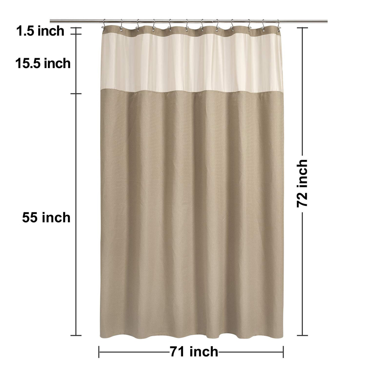 N&Y HOME water-repellent finish resists moisture and speeds drying