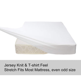 N&amp;Y HOME wrinkle-free king fitted sheet maintains smooth surface