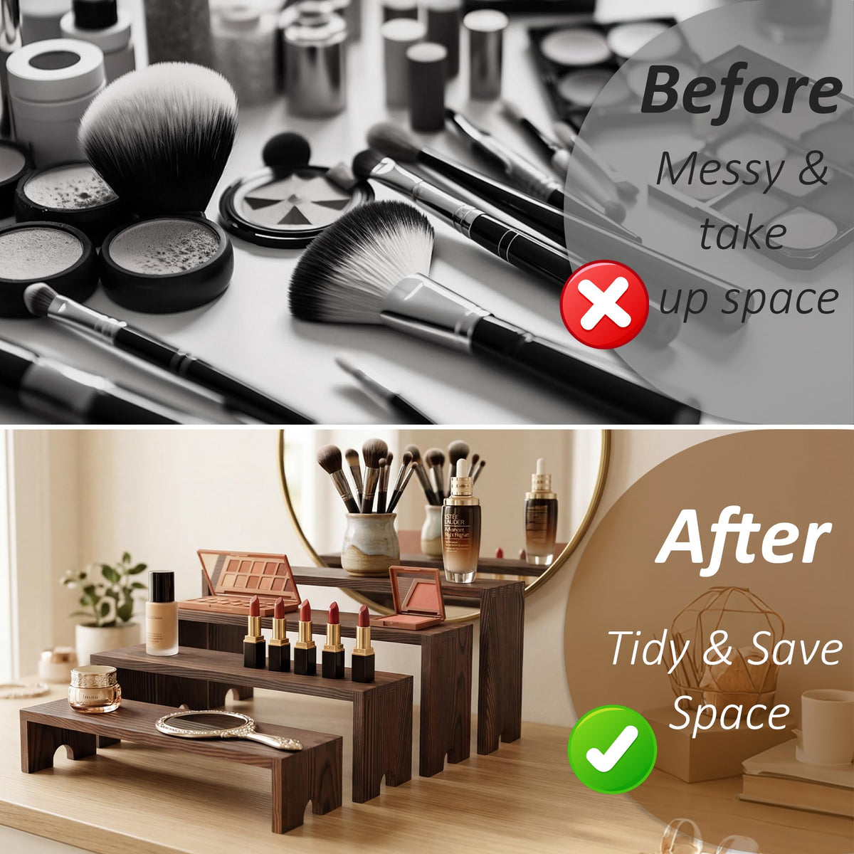 Nyamofly versatile stand pairs with kitchen spices or desserts