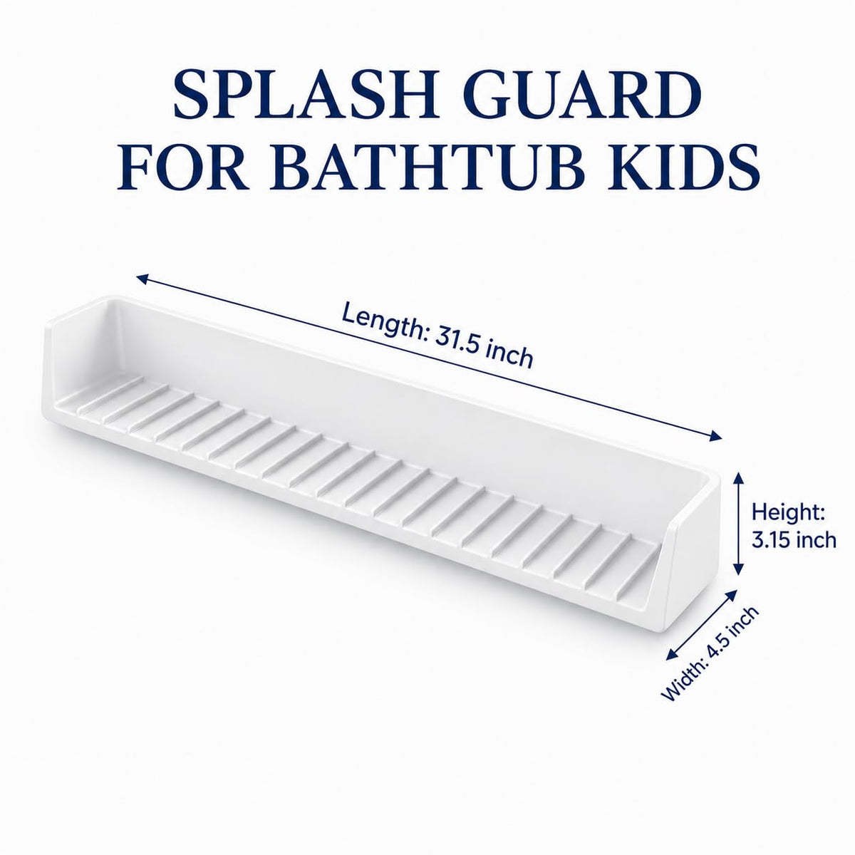 NYELOZIO 31.2-inch organizer fits shampoo and soap neatly