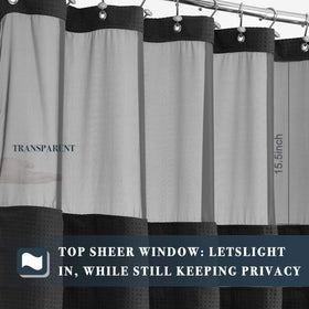 N&Y HOME machine-washable curtain for easy care and maintenance.