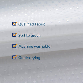 N&Y HOME curtain machine washable for easy care and fresh bathroom vibes