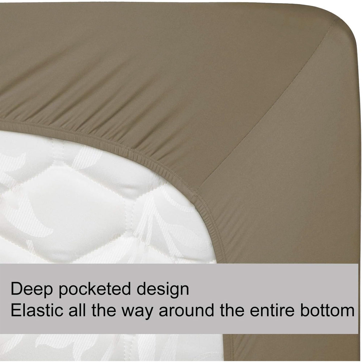 N&Y HOME versatile sheet fits odd-sized mattresses and adjustable bases.