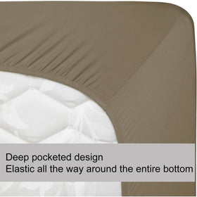 N&Y HOME versatile sheet fits odd-sized mattresses and adjustable bases.