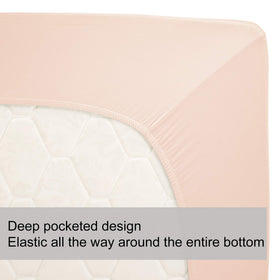 N&Y HOME king-size fitted sheet packaging showing one sheet per package