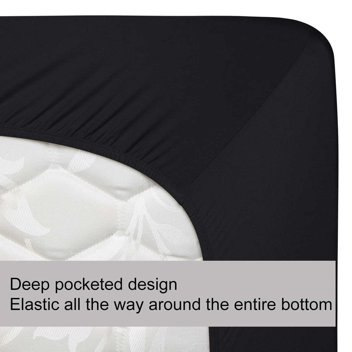 N&Y HOME memory-foam compatible for modern mattresses.