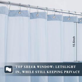 N&Y HOME mesh top window lets light in while preserving privacy.