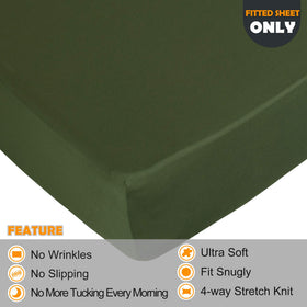 Nyhome stays in place king sheet during movement.