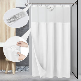 N&Y HOME water-repellent coating helps water bead and dry quickly.