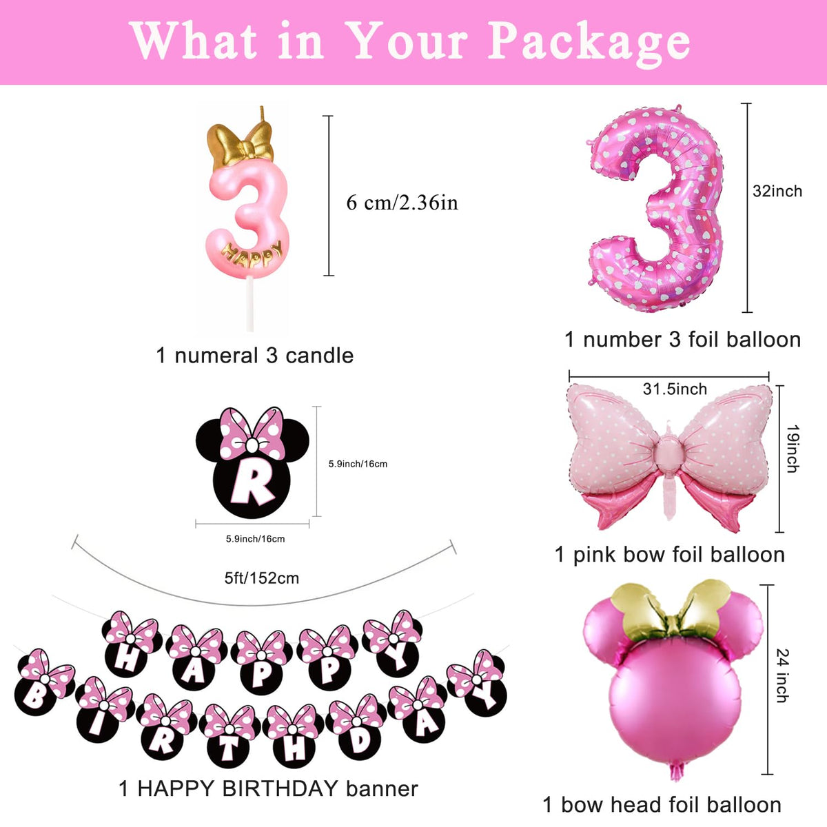 Nyhpar Pink Mouse table cover creates a cohesive party scene.
