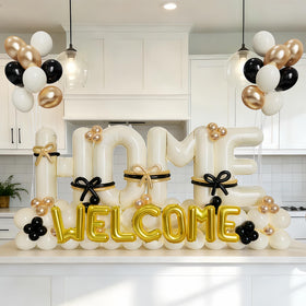 Nyvrexo metallic gold twisting balloons offer decorative twists.