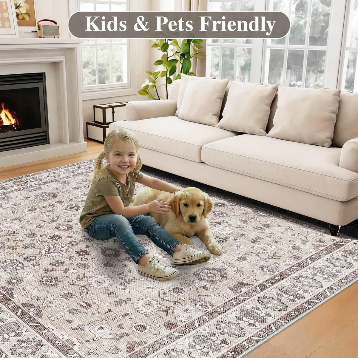 NYZEL OEKO-TEX certified rug supports safer family spaces.