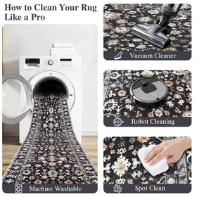 NYZEL low-pile rug durable for high foot traffic with less shedding.