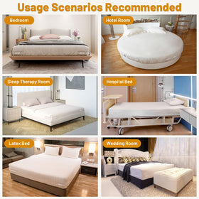 Nzcvuias full-mattress-coverage-clip keeps sheets flat from edge to edge.