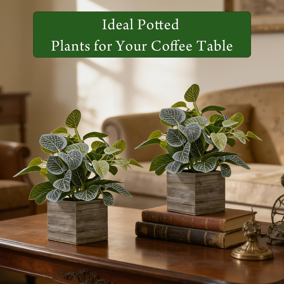 Nztze desk-shelves-bedroom-setup: 12in eucalyptus adds calm greenery