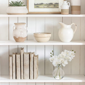 Oairse set of two orchids adds versatile décor for home or office