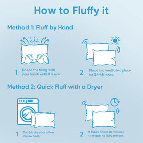 OAISZ pillow case offers hypoallergenic, moisture-wicking properties for a cooler night.