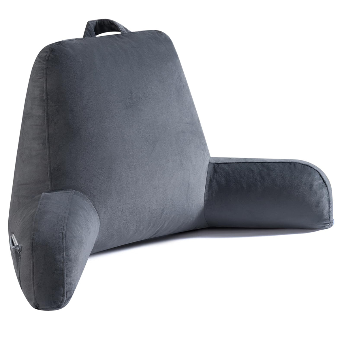 OAISZ Reading Pillow backrest with shredded foam for ergonomic bed reading