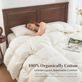 Oaken-Cat 3D Baffle Construction – even warmth distribution and lasting loft.