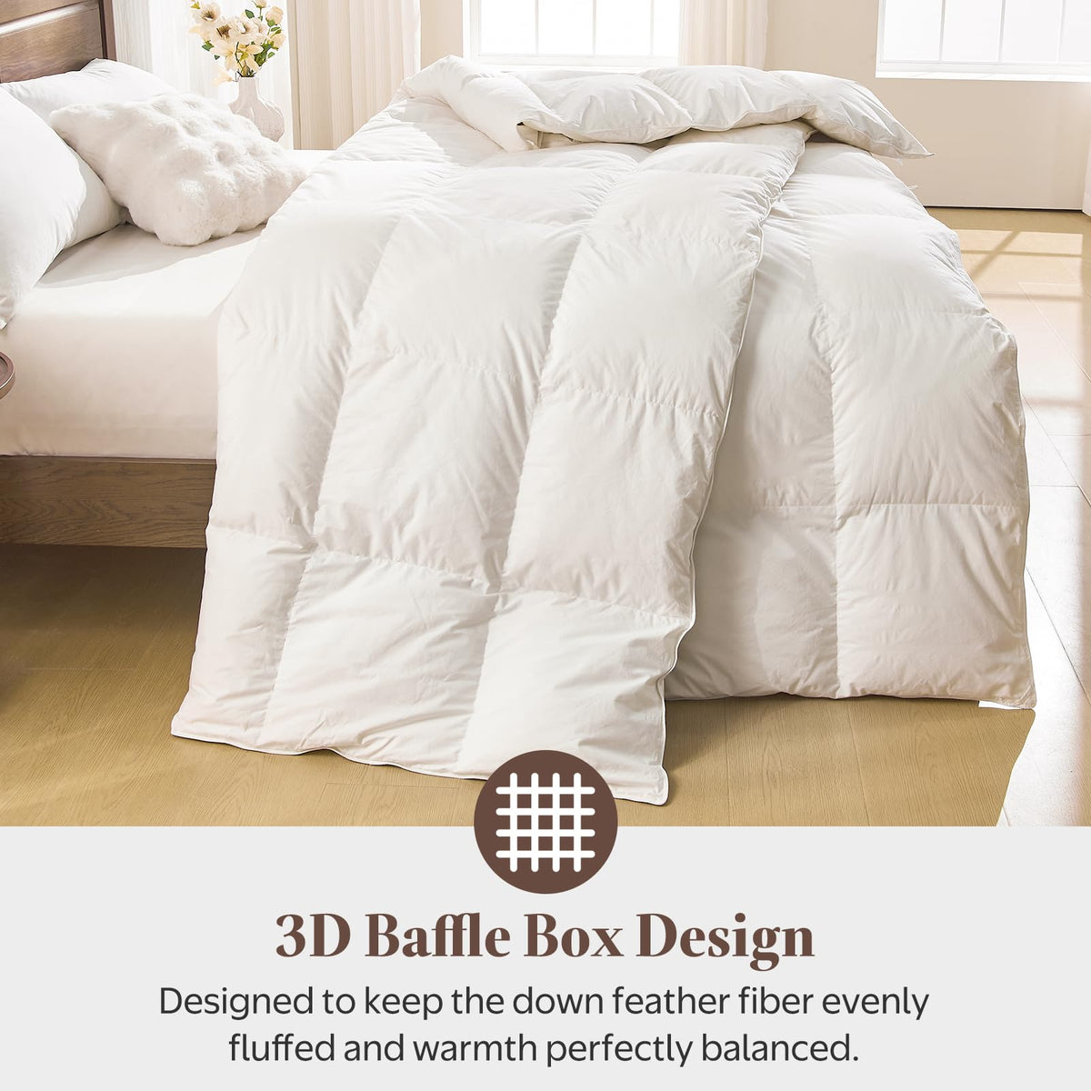 Oaken-Cat Reinforced Double Stitching – durable duvet insert that lasts wash after wash.