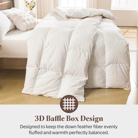 Oaken-Cat Reinforced Double Stitching – durable duvet insert that lasts wash after wash.