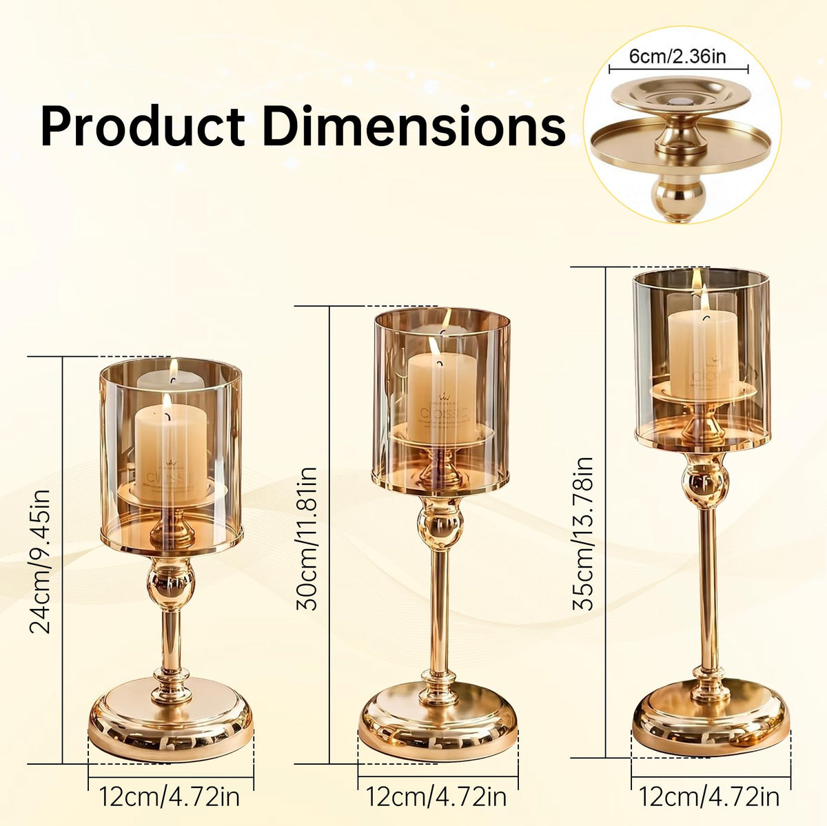 Oakernel windproof hurricane shade protects outdoor flames while preserving candlelight