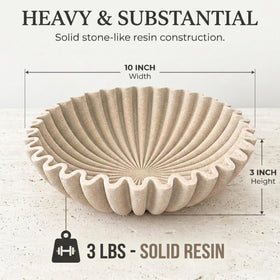 OAKOA large decorative bowl coffee table fruit display