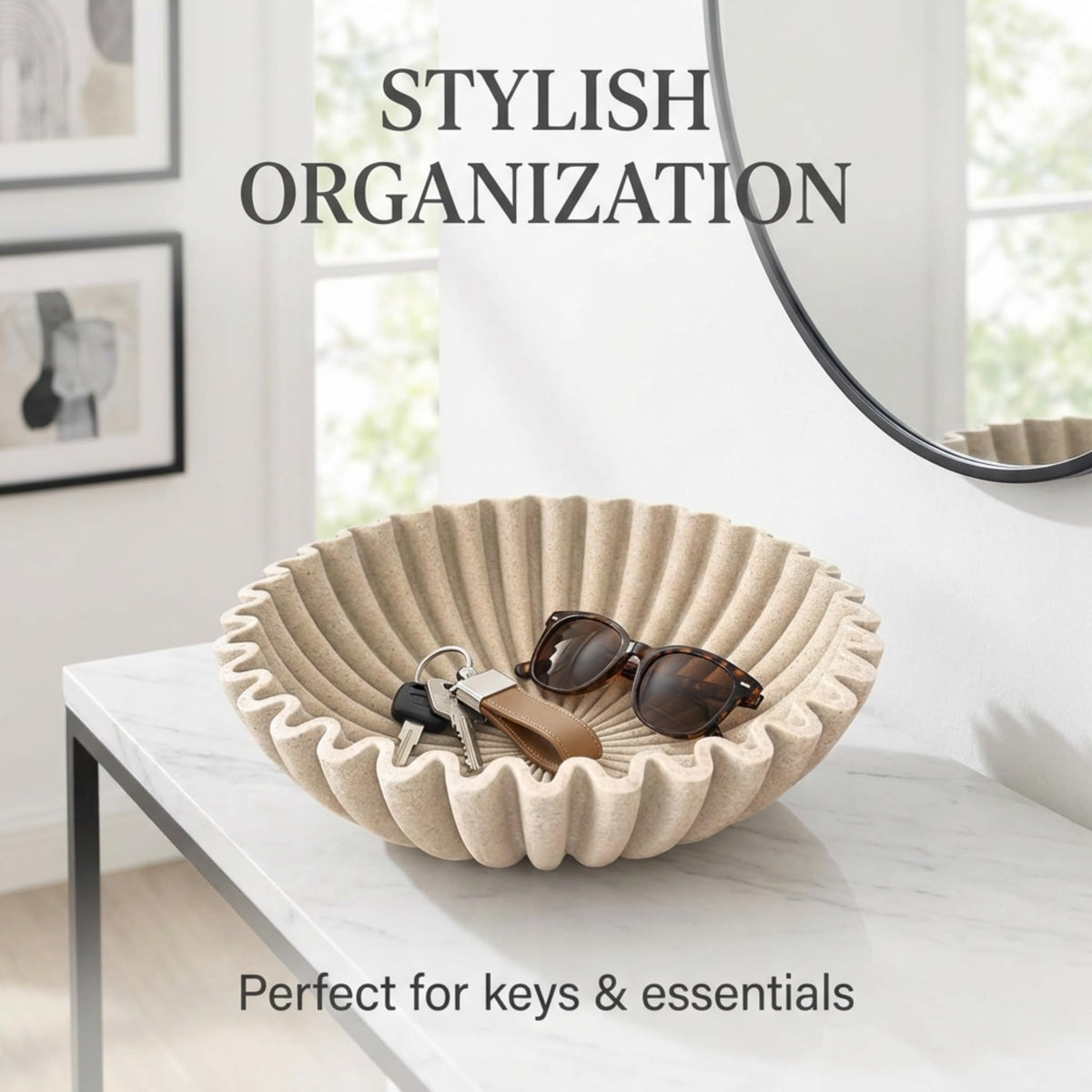 OAKOA versatile catch-all for keys, wallet and sunglasses