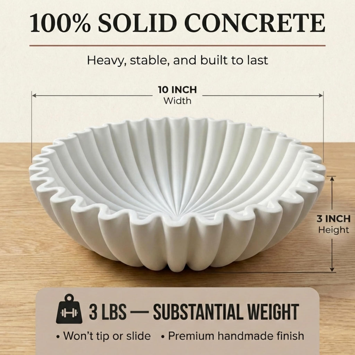 OAKOA organic-modern bowl serves as a chic catch-all tray.
