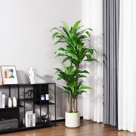 OAKRED artificial dracaena tree durable design ideal for year-round display.
