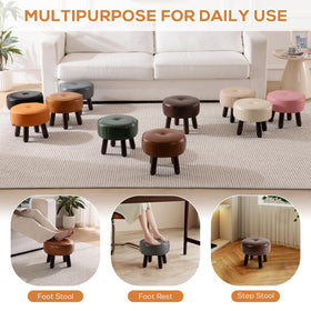 oakvivo couch footrest elevates feet for relaxed lounging.