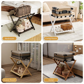 oakvivo natural bamboo finish blends with any room aesthetic