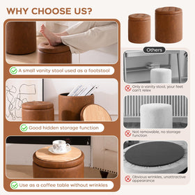 Oakvivo brown boucle finish adds warm, modern touch to living room.