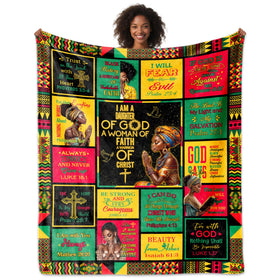 OAKZIUE blanket 60x50 inches in soft flannel for warm, cozy evenings