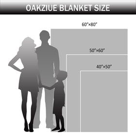 OAKZIUE cozy prayer time blanket ideal for Bible reading or meditation